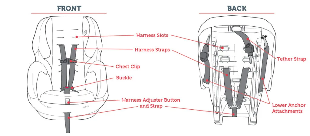 1-inch rule car seat head shell