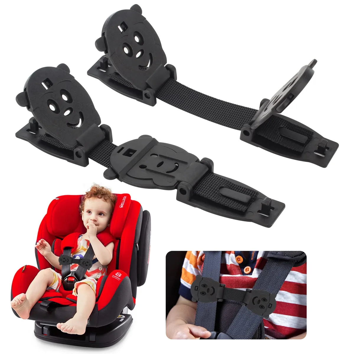 harness straps and buckle
